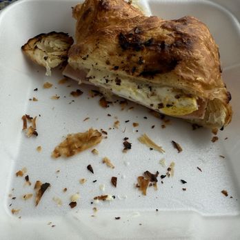 Donuts Plus - Breakfast ham, egg, and cheese croissant - Donuts Near Me - Simi Valley, California