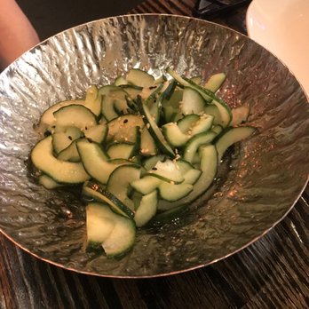Yellowtail Japanese Restaurant & Lounge - Cucumber salad - Japanese Near Me - Las Vegas, Nevada