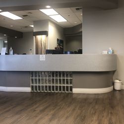 Front desk.