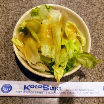 Kotobuki Japanese Restaurant - Side Salad at Kotobuki - Japanese Near Me - Sylvania, Ohio