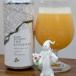 Covenhoven - January 22, 2025; Trillium Brewing Company The Riverway Double Dry Hopped IPA $9)..