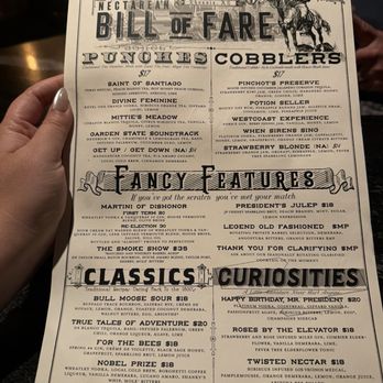 Rough Rider - Cocktail menu - New American Near Me - Phoenix, Arizona