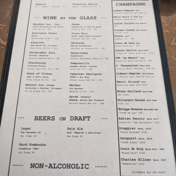 Valentina - Menu - Seafood Near Me - Encinitas, California Valentina - Menu - Seafood Near Me - Encinitas, California