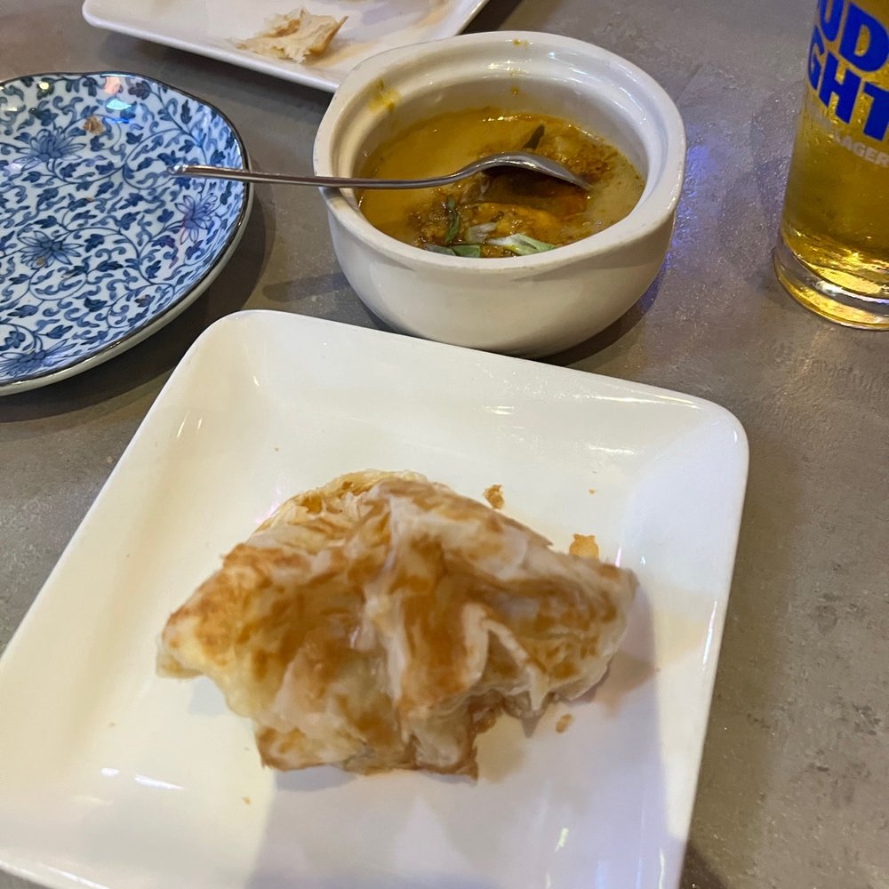 Phat Eatery - Roti with chicken curry dip - Malaysian Near Me - Katy, Texas Phat Eatery - Roti with chicken curry dip - Malaysian Near Me - Katy, Texas