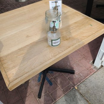 Martha's - Staying safe...sanitizer available - American Near Me - Hermosa Beach, California