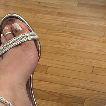 Sherry's Nails & Spa - Metallic pink shellac for toes!! - Nail Salons Near Me - Etobicoke, Ontario