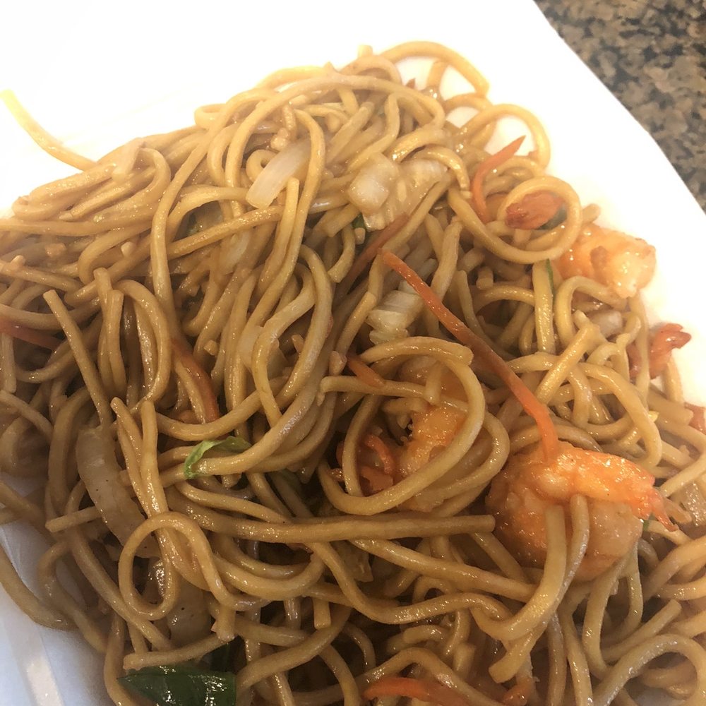Blue Bay Asian Cafe - Lo Mein with Shrimp - Chinese Near Me - Thornton, Colorado Blue Bay Asian Cafe - Lo Mein with Shrimp - Chinese Near Me - Thornton, Colorado