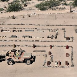 Goffs Schoolhouse Museum - New outdoor Military Display