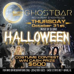 Halloween party at GhostBar
