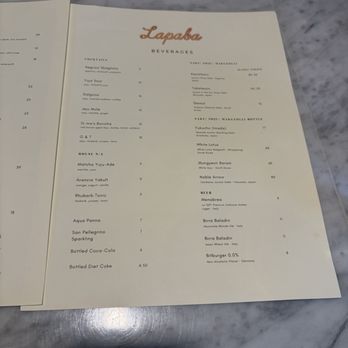 Lapaba - Menu - Italian Near Me - Los Angeles, California Lapaba - Menu - Italian Near Me - Los Angeles, California