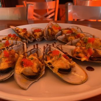 Sushi Ya - Baked Green Mussels - Japanese Near Me - Lakewood, Washington Sushi Ya - Baked Green Mussels - Japanese Near Me - Lakewood, Washington