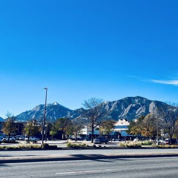 Flatiron Coffee - This view!  Plus I get my honey pot latte!!! - Coffee & Tea Near Me - Boulder, Colorado