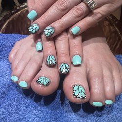 Passion Nails and Spa - Loving my spring butterfly nails thank you!