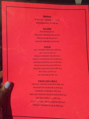 Menu photo 3 Prohibition Lounge Memphis, TN Menu photo 3 Prohibition Lounge Memphis, TN