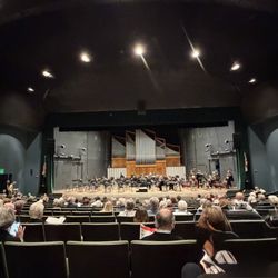 Neel Performing Arts Center - Pre performance-- from Row M