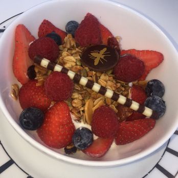 Dior Cafe - Organic Greek Yogurt with Granola and Berries - Coffee & Tea Near Me - Miami, Florida Dior Cafe - Organic Greek Yogurt with Granola and Berries - Coffee & Tea Near Me - Miami, Florida