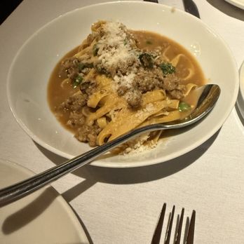 The Arbour - Fresh Tagliatelle with Pork Sausage - New American Near Me - Pasadena, California