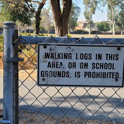 Cherrywood Elementary - Watch out for stray logs