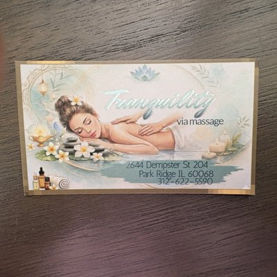 TRANQUILITY VIA MASSAGE - Updated June 2026 - Request an
