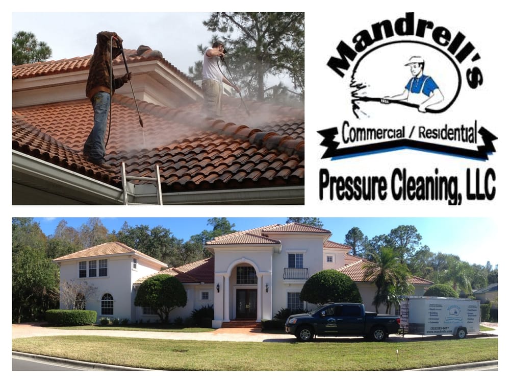 Slide of Mandrell's Pressure Cleaning