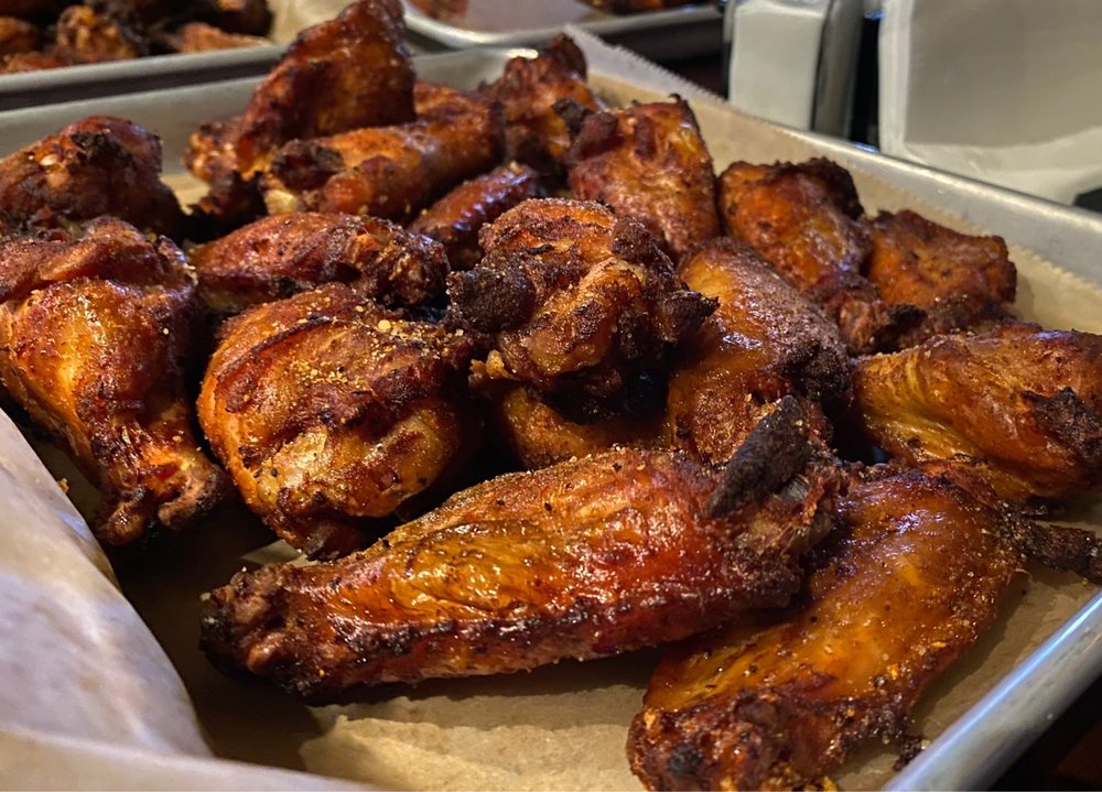 Food from Fat Eddy’s Bar-BQ