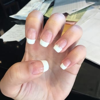 Apple Nail Salon - Update after 2 weeks of gel mani .. I messed with ot so the tops are peeled off but looks - Nail Salons Near Me - Cerritos, California Apple Nail Salon - Update after 2 weeks of gel mani .. I messed with ot so the tops are peeled off but looks - Nail Salons Near Me - Cerritos, California