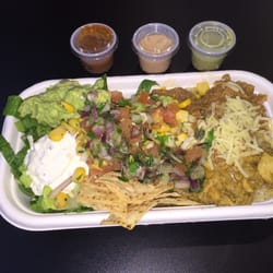 Zambrero - Bowl with chicken and beef mince