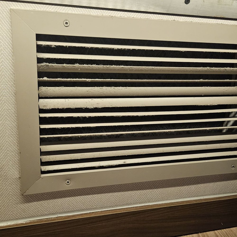 Dusty air vent