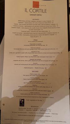 Menu photo 5 Il Cortile Ristorante Paso Robles, CA Menu photo 5 Il Cortile Ristorante Paso Robles, CA
