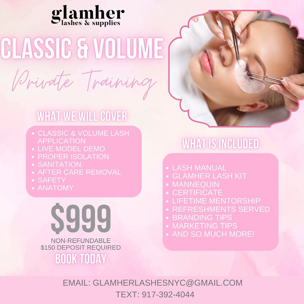 Glamher Lashes Logo