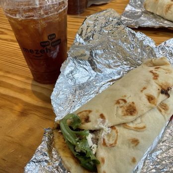 Mezeh Mediterranean Grill - Lamb Gyro Wrap - Mediterranean Near Me - Charlotte, North Carolina Mezeh Mediterranean Grill - Lamb Gyro Wrap - Mediterranean Near Me - Charlotte, North Carolina