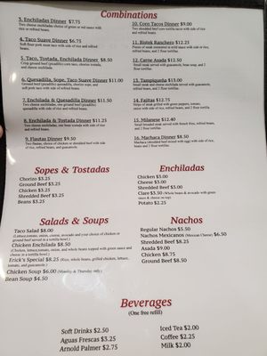 Menu photo 1 Mr. Pancho Mexican Food Mesa, AZ Menu photo 1 Mr. Pancho Mexican Food Mesa, AZ