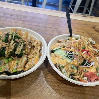 Island Fin Poké - Two Build Your Own Bowl (3 Scoops) ! - Poke Near Me - Tallahassee, Florida