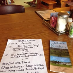 Bette's Kitchen - Daily specials