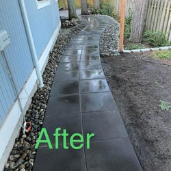 Pavers pathway Installation.