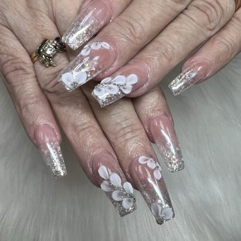 Nail's Heaven - This is my latest set of nails from Tweety! The salon is so clean and inviting. I have been going to Tweety for years - Nail Salons Near Me - Hemet, California
