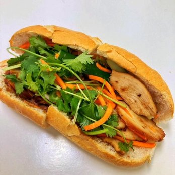 Kim's Banh Mi & More - Grilled Chicken Banh Mi Sandwich - Vietnamese Near Me - Virginia Beach, Virginia Kim's Banh Mi & More - Grilled Chicken Banh Mi Sandwich - Vietnamese Near Me - Virginia Beach, Virginia