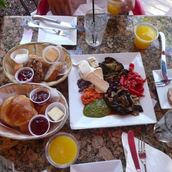 Saquella Cafe - The Brunch Platter came with OJ - Breakfast & Brunch Near Me - Boca Raton, Florida