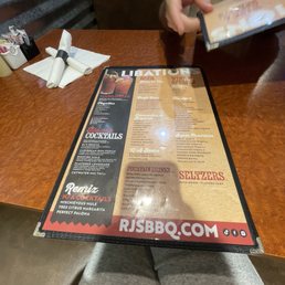 menu menu