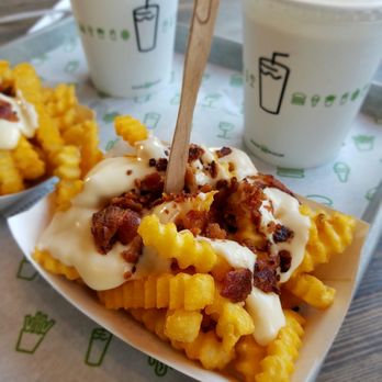 Shake Shack Boca Raton - Bacon cheese fries - Burgers Near Me - Boca Raton, Florida