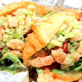 Cruisin' Cafe - Shrimp Salad on Croissants - Cafes Near Me - Fallston, Maryland Cruisin' Cafe - Shrimp Salad on Croissants - Cafes Near Me - Fallston, Maryland