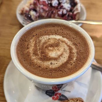 Caffelatte - Large mocha and biscotti. - Coffee & Tea Near Me - Dobbs Ferry, New York