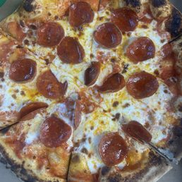 Pepperoni pizza
