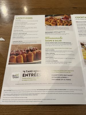 Menu photo 4 Olive Garden Italian Restaurant Orange, CA Menu photo 4 Olive Garden Italian Restaurant Orange, CA