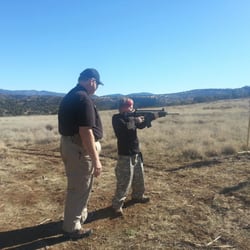 NSR Training - Being taught how to shoot his semiauto rifle. Gil had him training and shooting in 1 lesson! Thanks Gil.