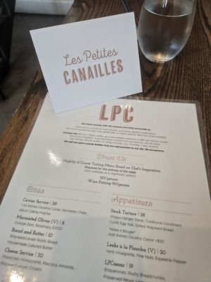 Menu photo 1 Les Petites Canailles Paso Robles, CA Menu photo 1 Les Petites Canailles Paso Robles, CA