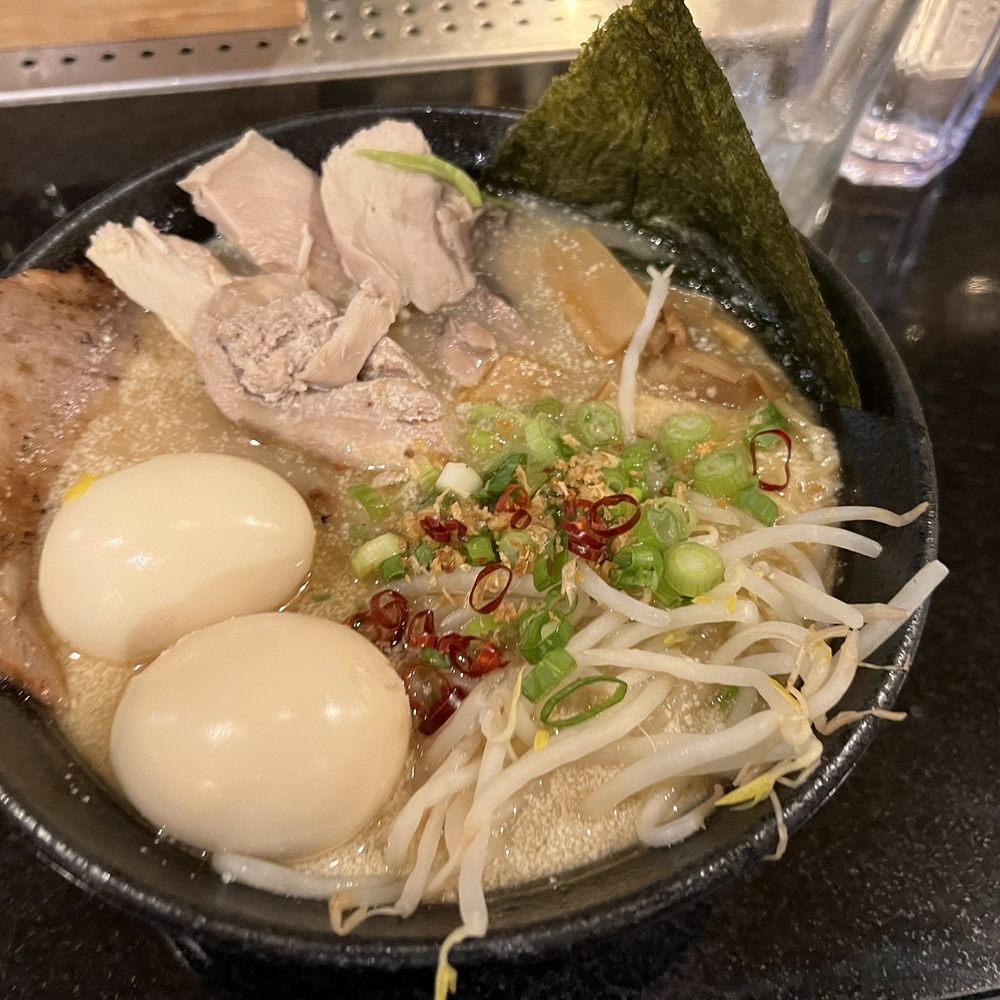 Maruhachi Ra-men - Tamago Ramen (Spicy) - Ramen Near Me - Burnaby, British Columbia