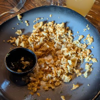 drafthouse - Lots of batter pieces fallen off of the tiny calamari pieces. Sorry, forgot to take a pic of the actual calamari pieces. - Gastropubs Near Me - Janesville, Wisconsin