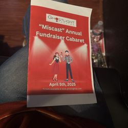 Ghostlight Theatre - Our annual outing here to see this.