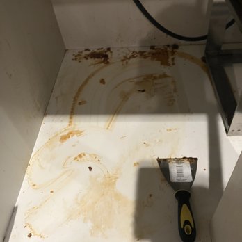 AMC Hialeah 12 - This is was me scraping off old popcorn butter while the tubes that connect the dispenser hung in that nasty substance. - Cinema Near Me - Hialeah, Florida